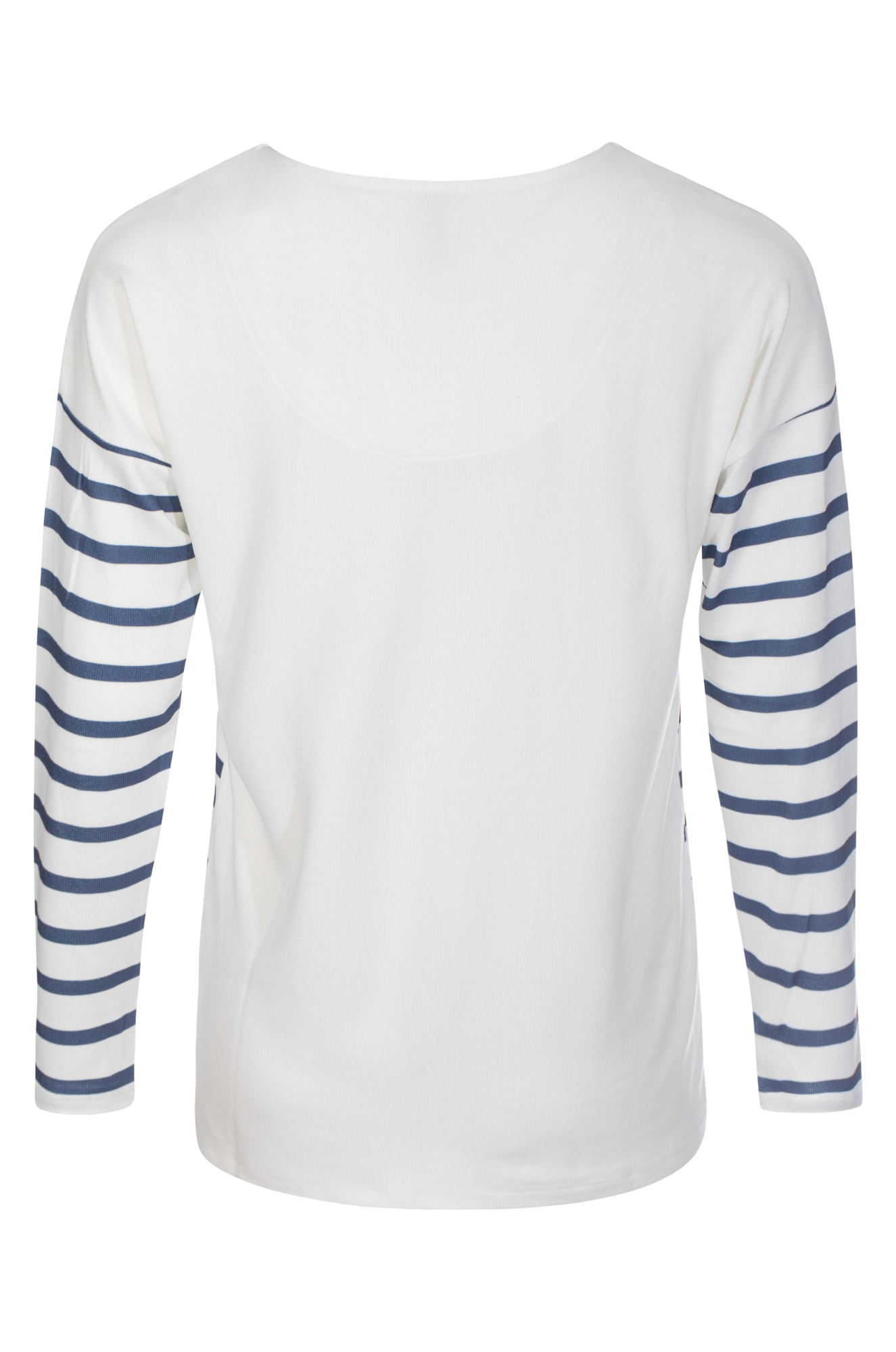 4398ZZ|IVORY INDIGO STRIPE