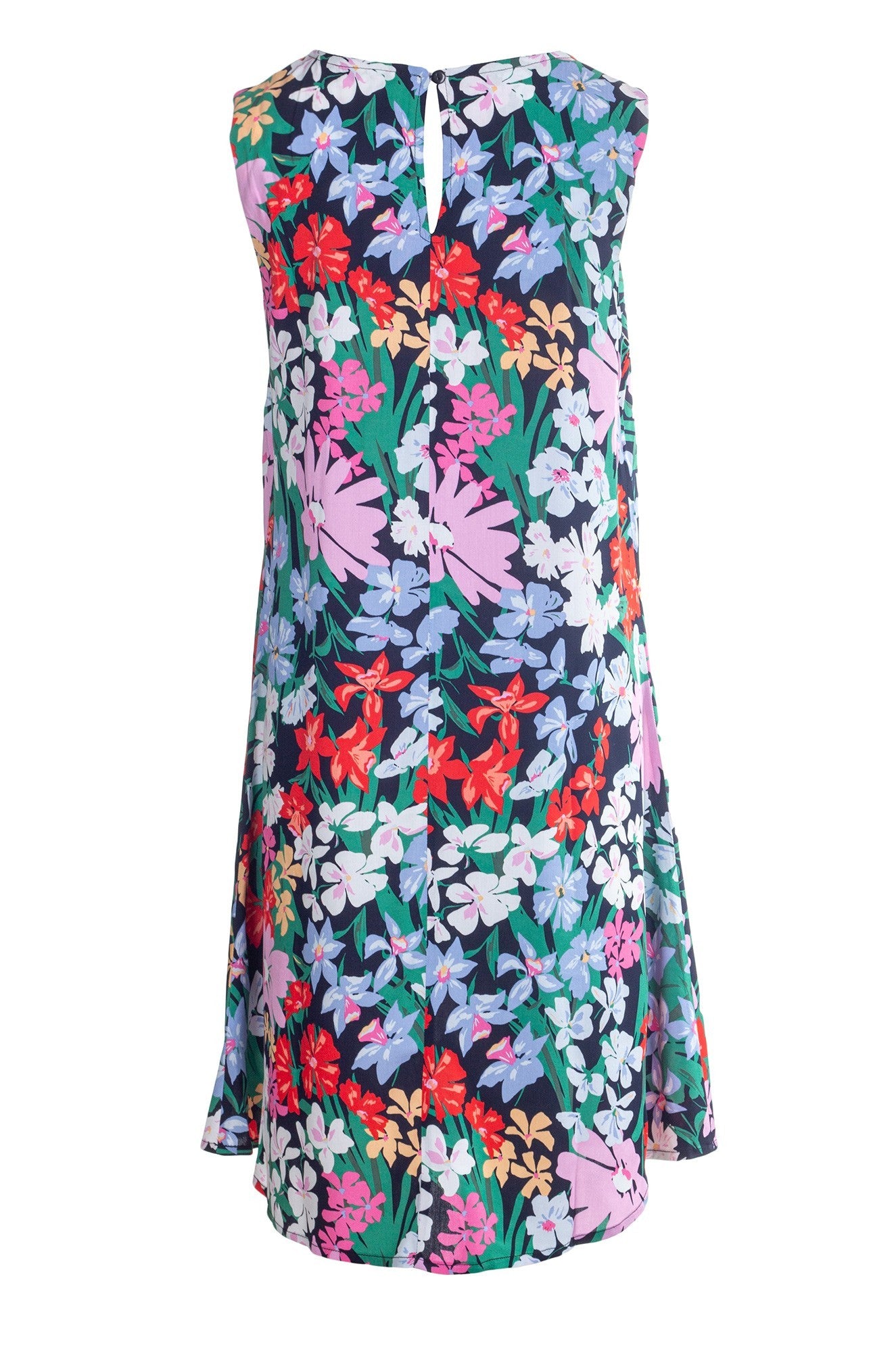 3340A1|MULTI NAVY FLOWER