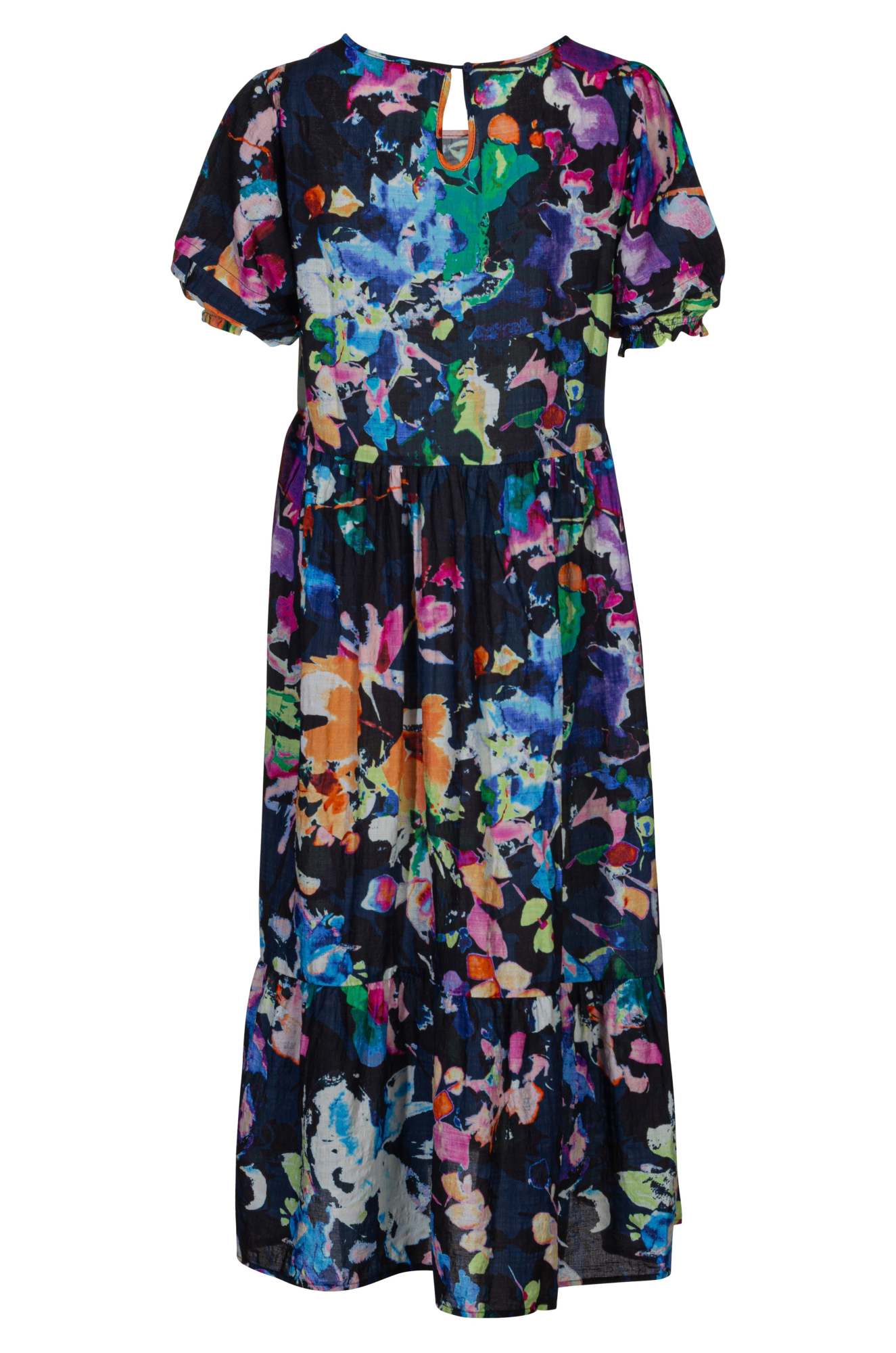 6541A1|NAVY MULTI FLORAL