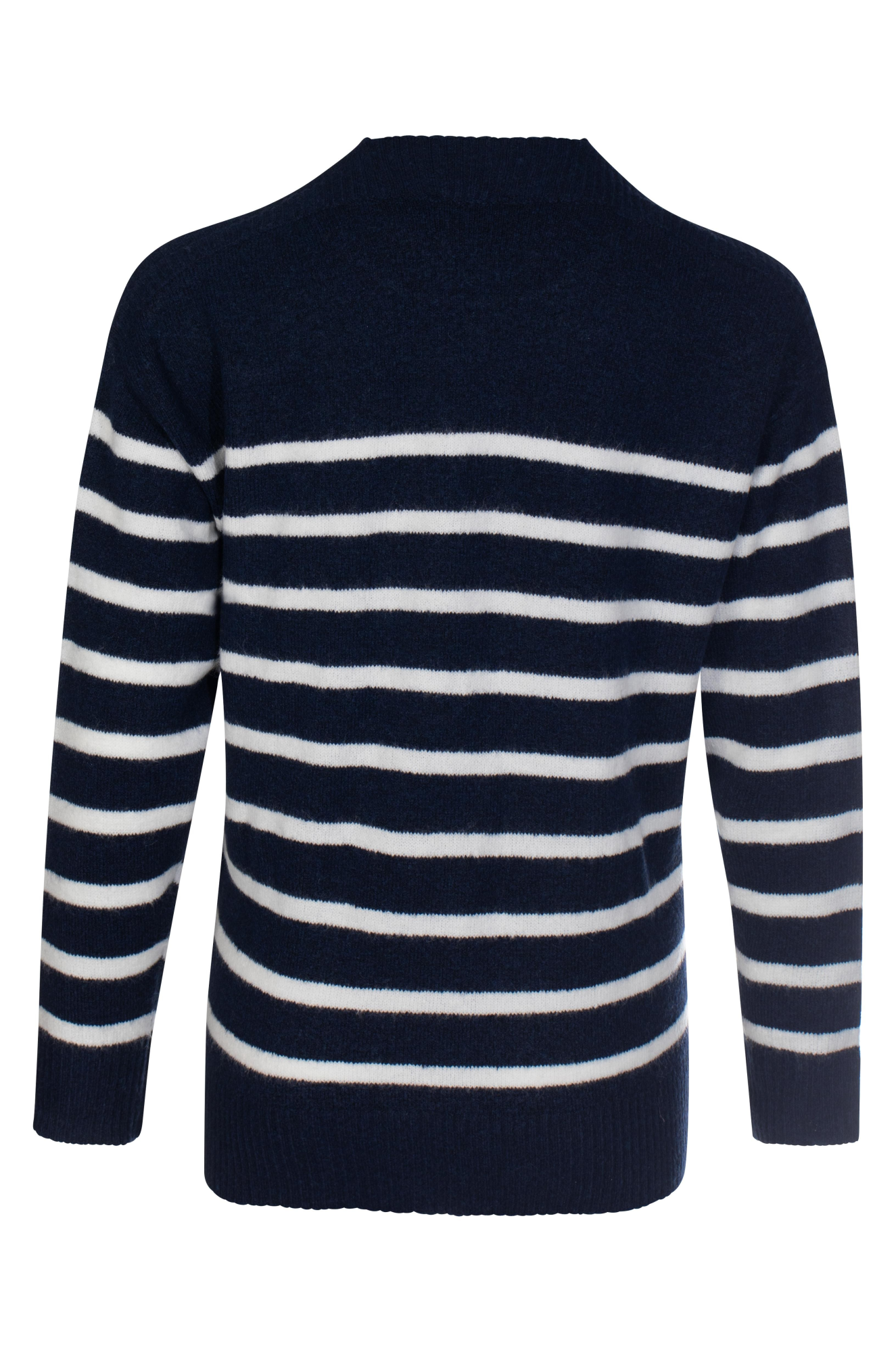 6974ZZ|NAVY IVORY STRIPE