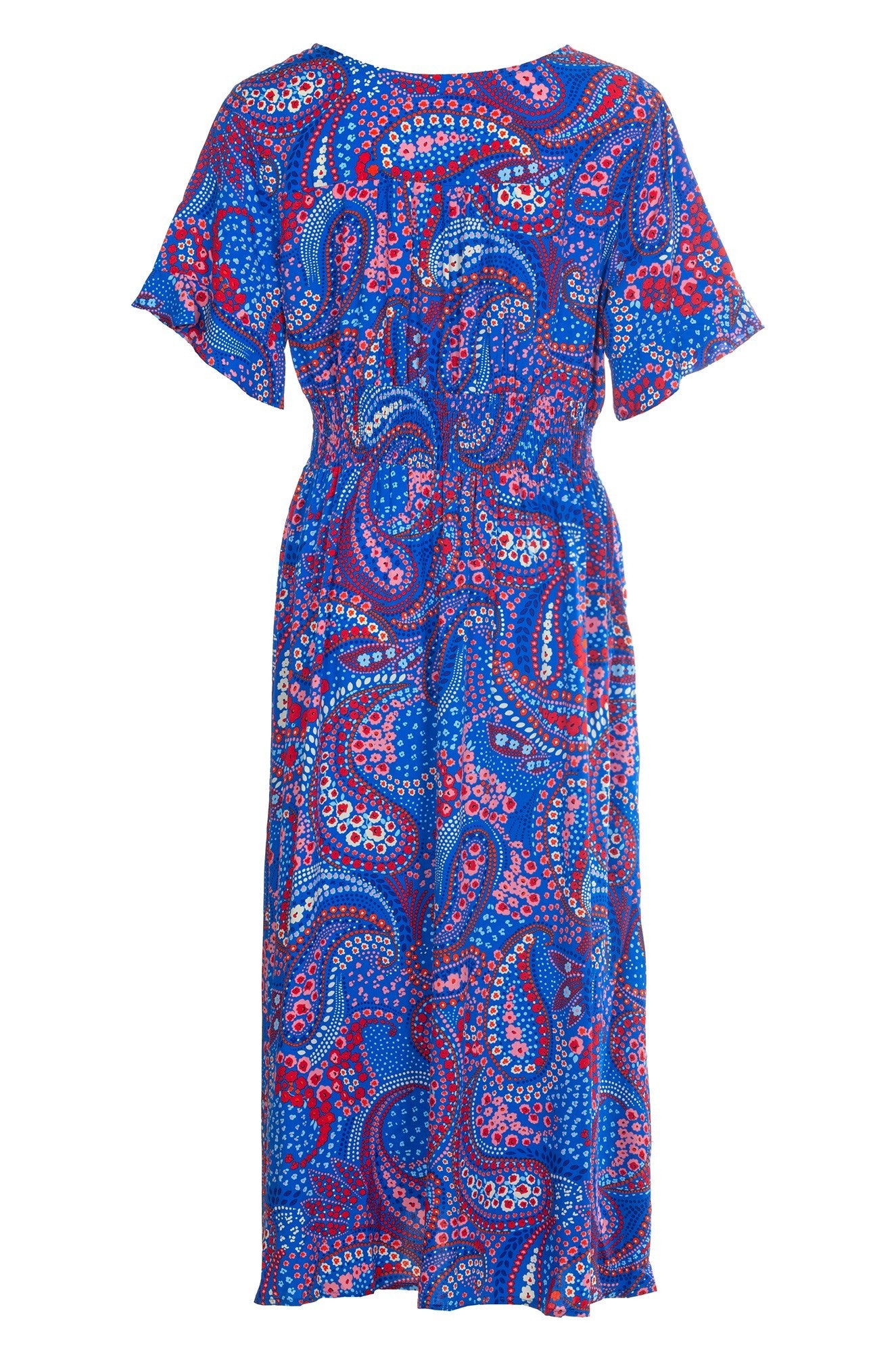 3359A1|COBALT RED PAISLEY