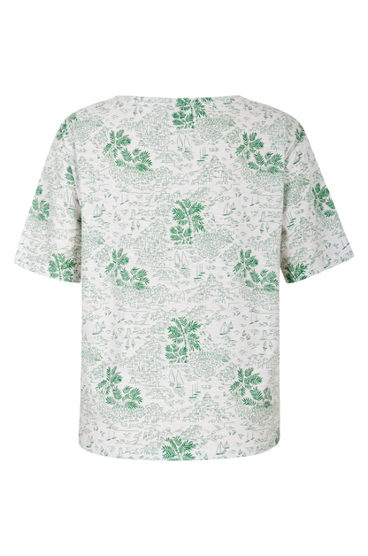 6242AR|PALMS FERN/WHITE