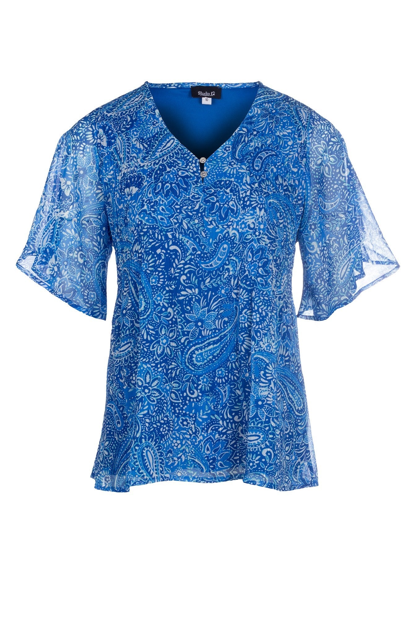 8582A1|BLUES PAISLEY